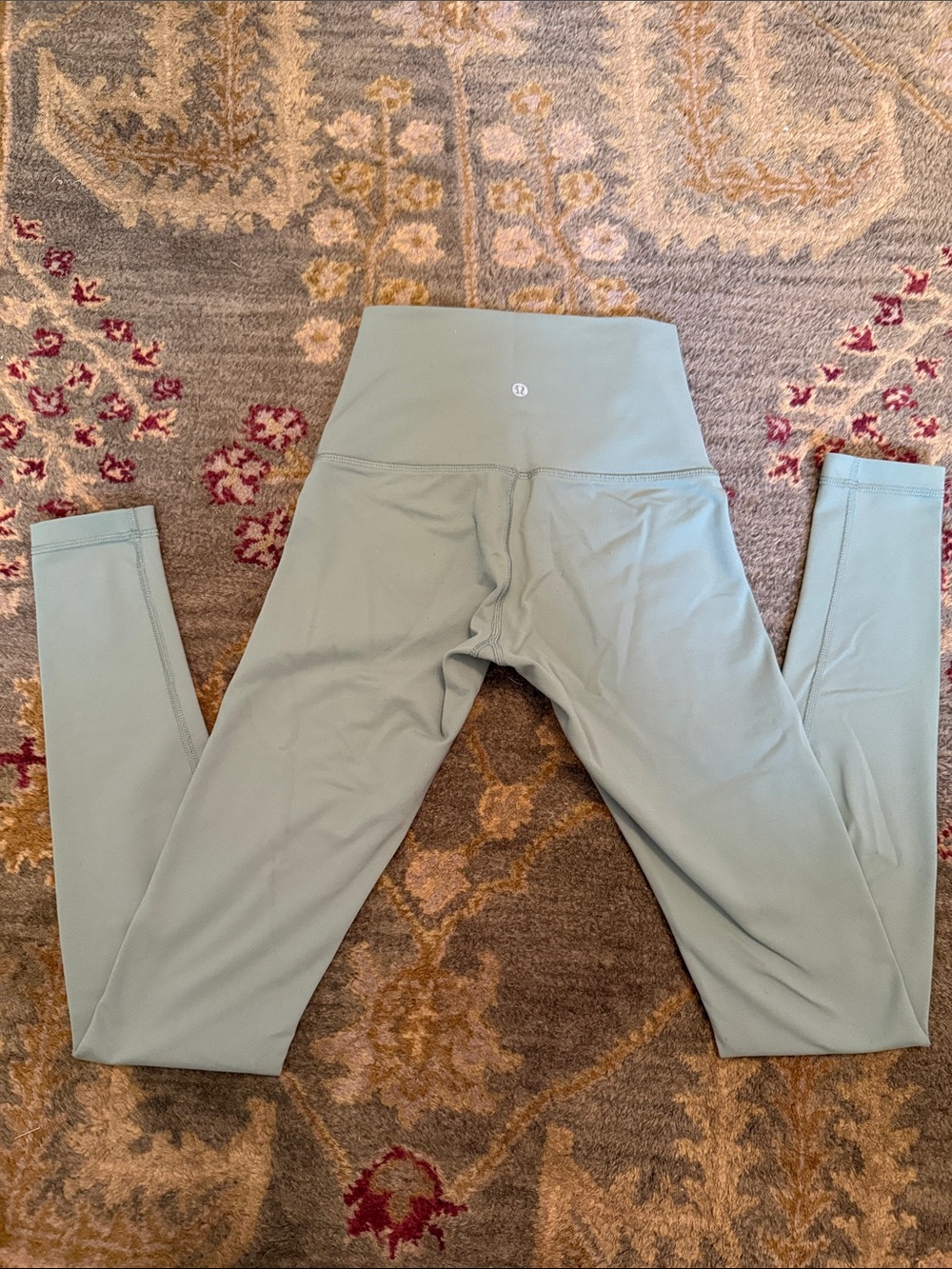 Lululemon High-Rise Leggings, Sage Green, size 4 - Picture 3 of 9